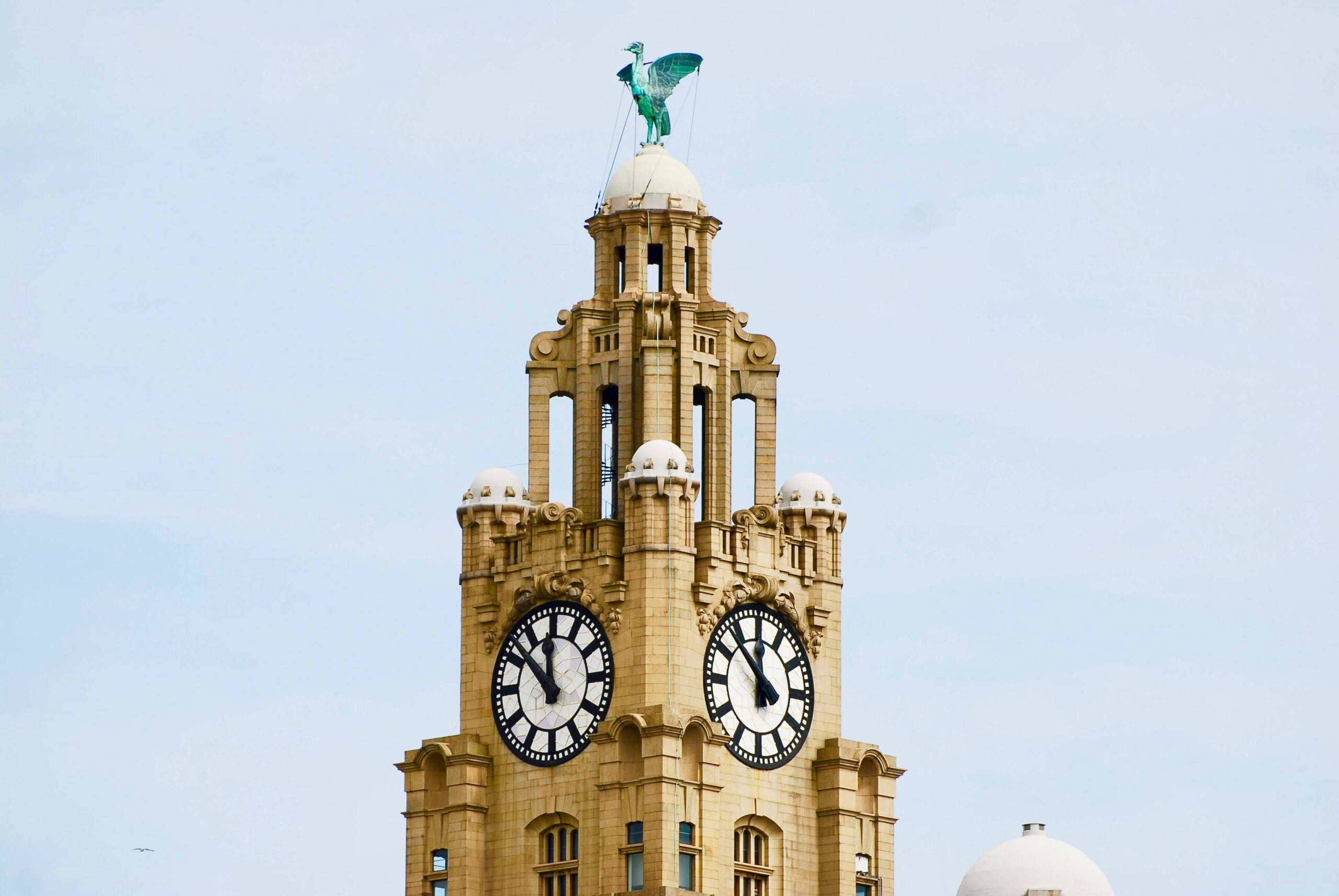 Royal Liver Building in Central Liverpool